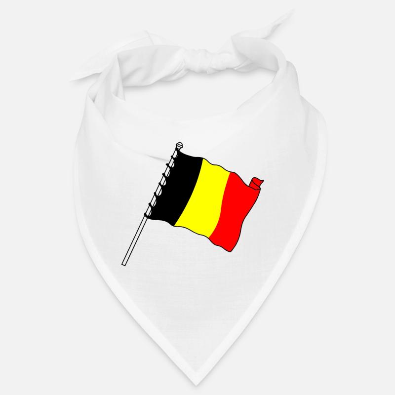 Drapeau Belgique Drapeaux Bandana