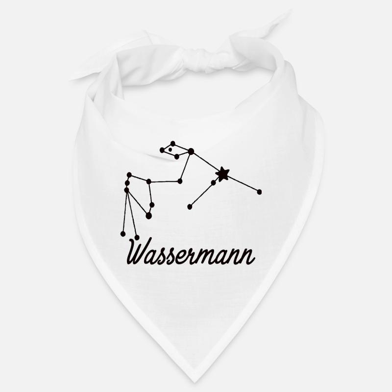Sternzeichen Wassermann - Tierkreiszeichen Bandana