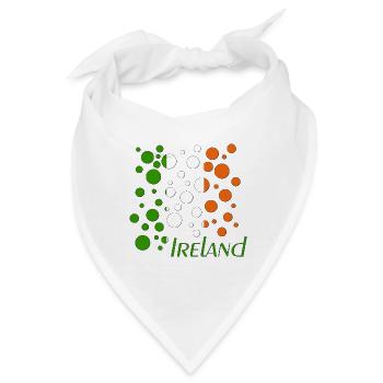 Ireland Bubbles - Bandana - Weiß - Vorne