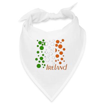 Ireland - Bandana - Weiß - Vorne