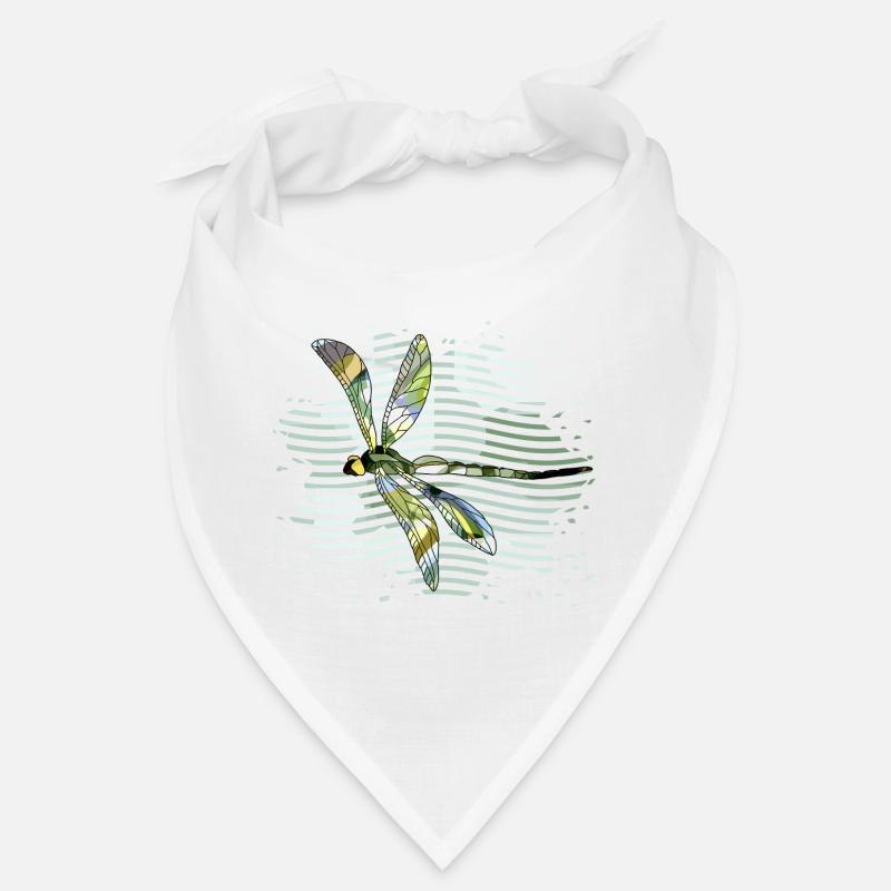 Libelle - Bandana - Weiß