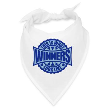 What Winners Look Like - Bandana - Weiß - Vorne