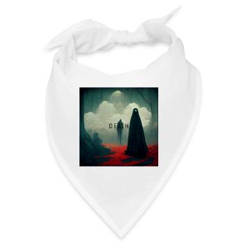 Death Tod - Bandana - Weiß - Vorne