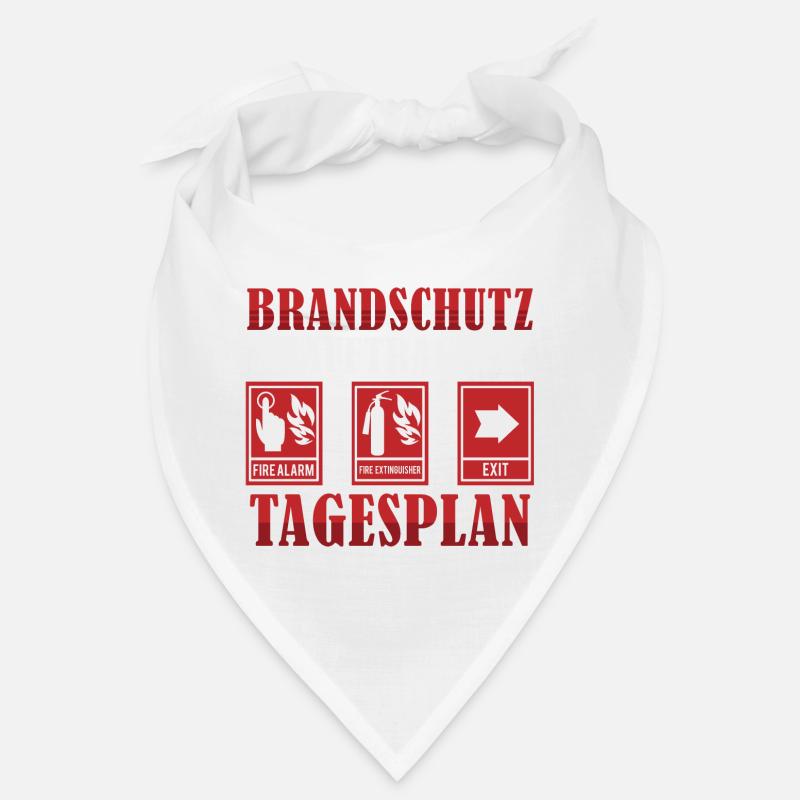Brandschutzbeauftragter Brandschutz Tagesplan Bandana