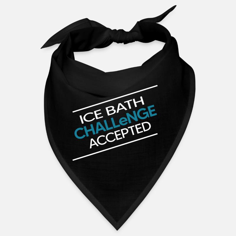 Eisbaden Winterschwimmer "ice-bath-challenge" Bandana