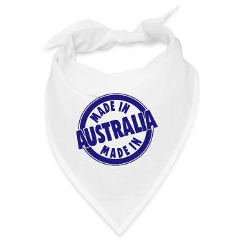 MADE IN AUSTRALIA - Bandana - Weiß - Vorne