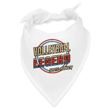 Volleyball Legend - Bandana - Weiß - Vorne