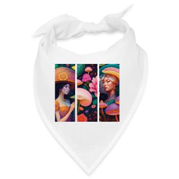 Fantasy-Paradies - Bandana - Weiß - Vorne