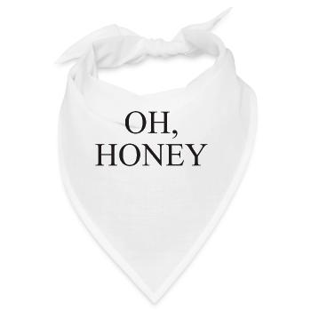 Oh Honey - Bandana - Weiß - Vorne