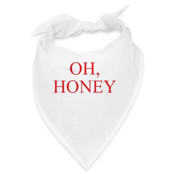Oh Honey - Bandana - Weiß - Vorne