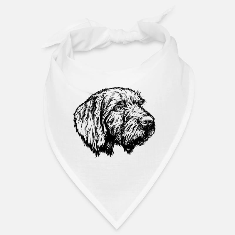 Pudelpointer Portrait Bandana
