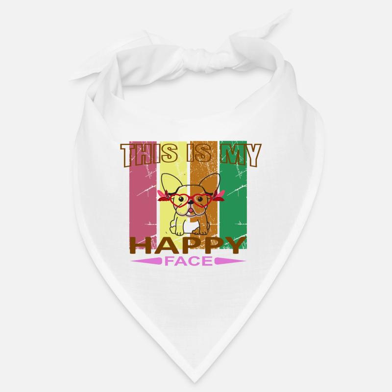 Visage heureux Bandana