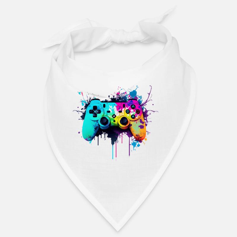 Neon Gaming Controller / Kontroller Bandana