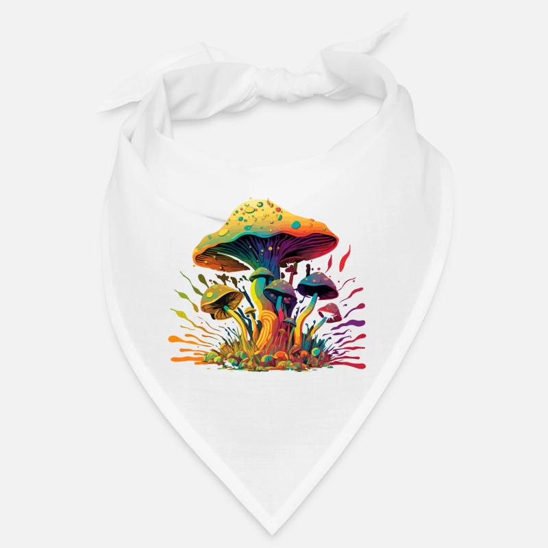 Psychedelic Mushroom Bandana
