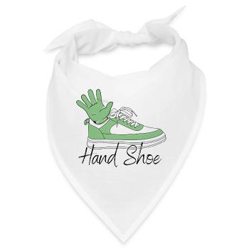 Handschuh - Hand Shoe - Bandana - Weiß - Vorne