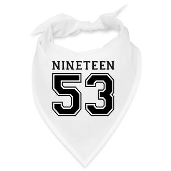1953 - Bandana - Weiß - Vorne