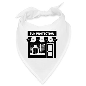 Jalousien Vorhänge 31 - Bandana - Weiß - Vorne