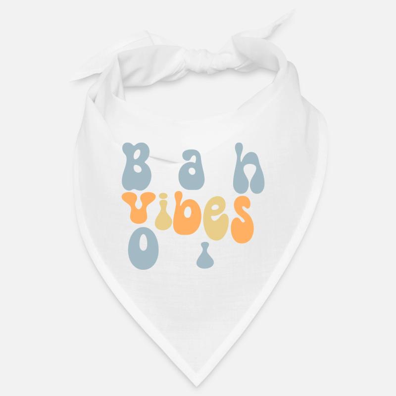 Beach vibes only - Bandana - Weiß