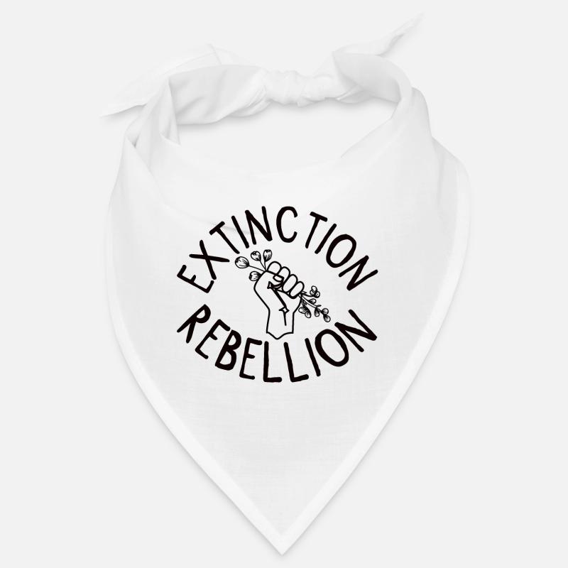 Extinction Rebellion Poing avec Bud Bandana
