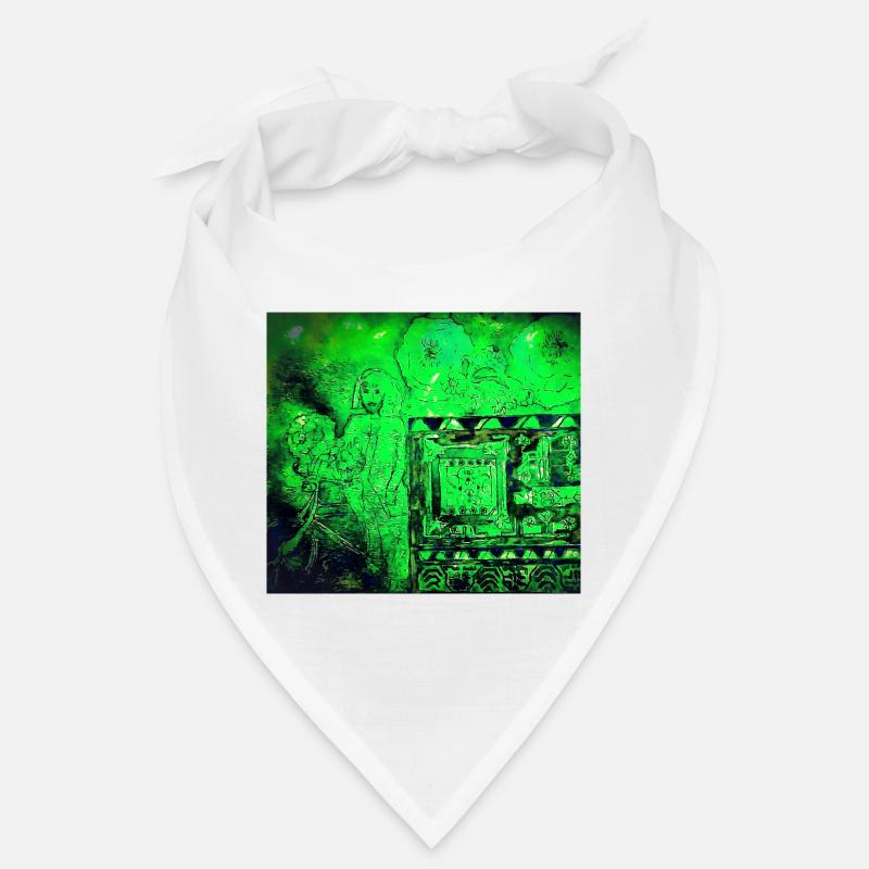 Rêve afghan - Bandana - blanc