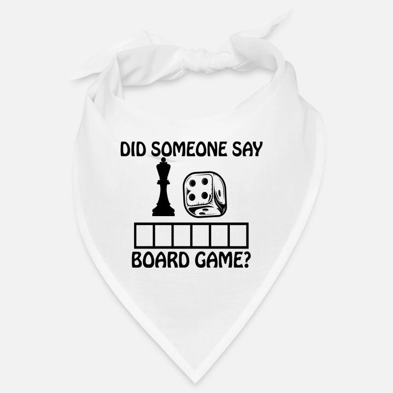 boardgame chess backgammon game night Bandana