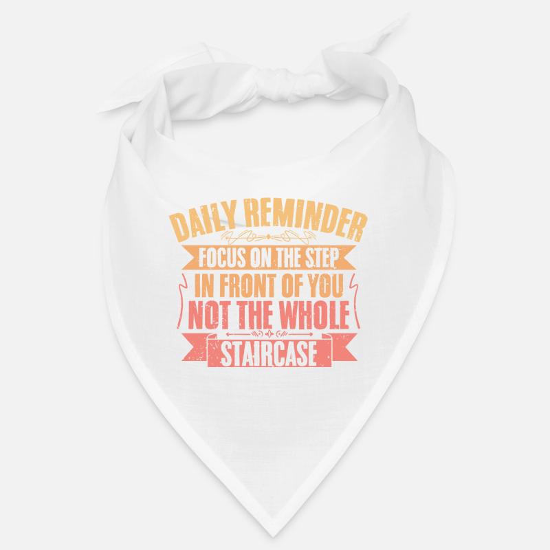 Daily Reminder Inspirational Affirmation A Bandana