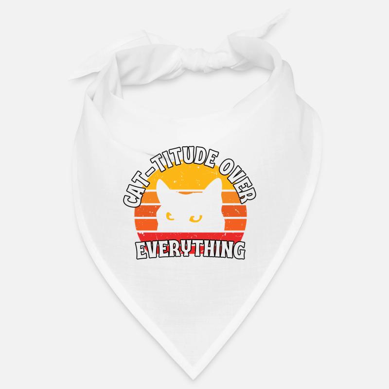 Cat attitude to everything Bandana