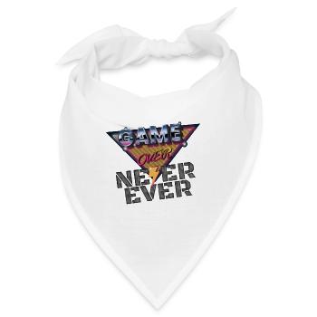Never Ever - Bandana - Weiß - Vorne