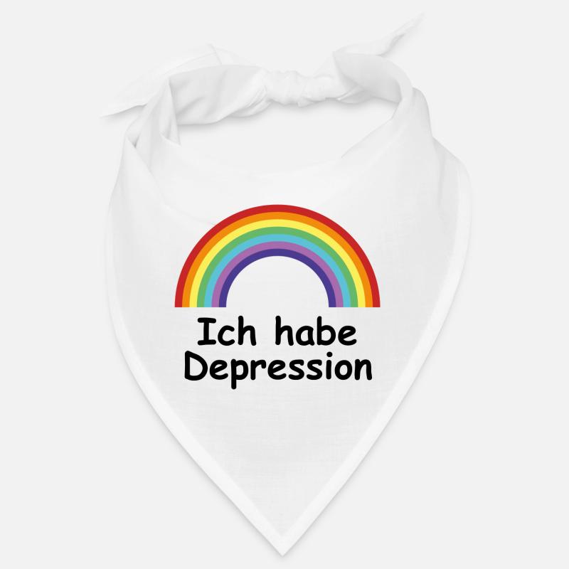 spreadshirtdesign 1 path - Bandana - Weiß