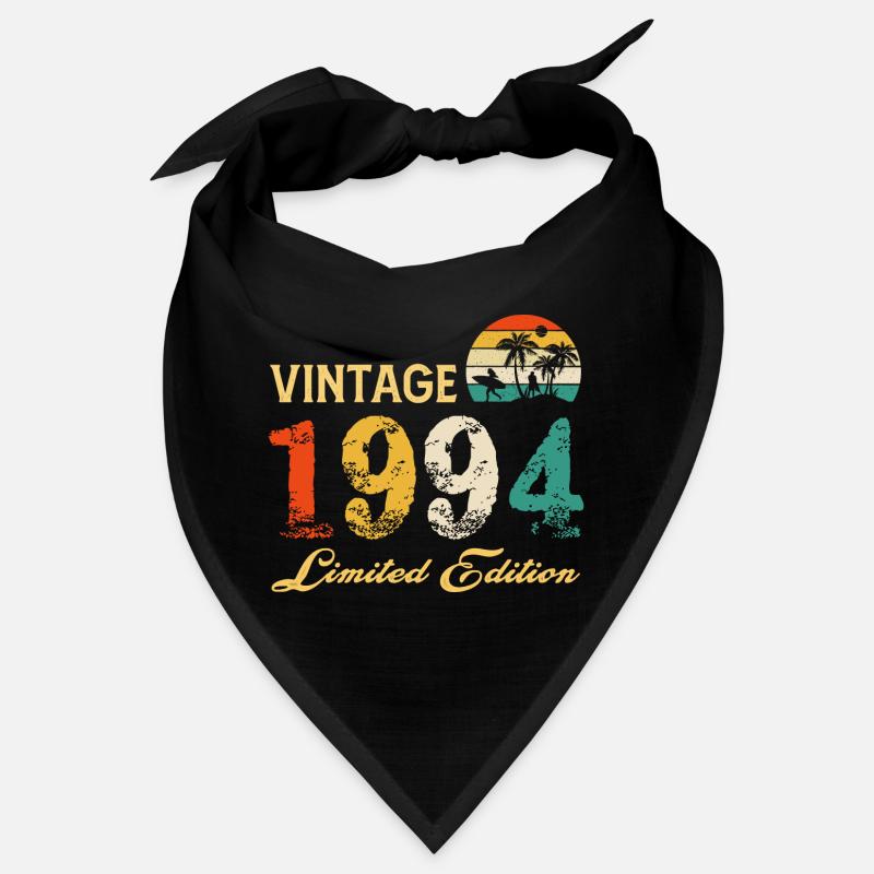 Vintage 1994 Limited Edition Made in 1994 Geburtstag Bandana