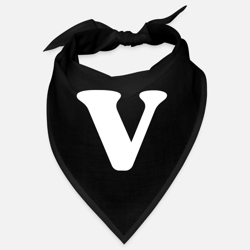 Letter v Bandana