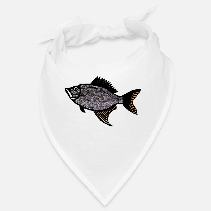 Red Drummer Fish (Redfish) Bandana