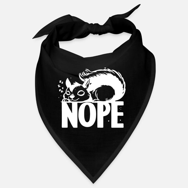 Nope Squirrel Loafer Gift Ideas Bandana