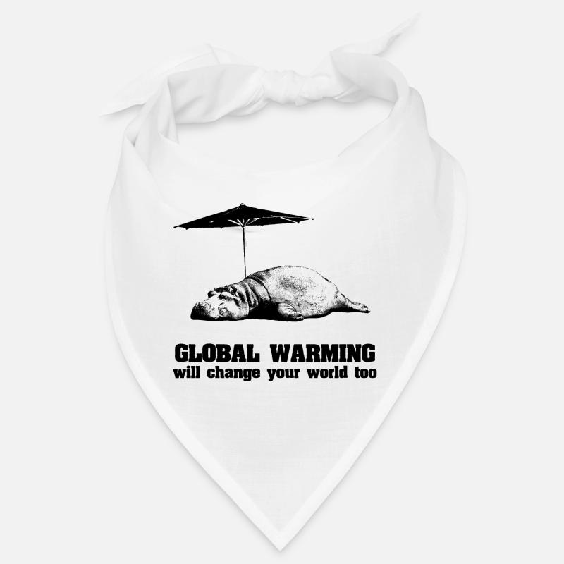 Global Warming / Climate Change / Global Warming - Bandana - white