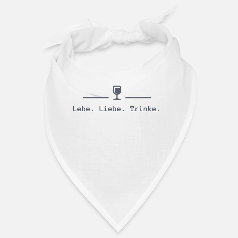 Lebe. Liebe. Lache. Bandana