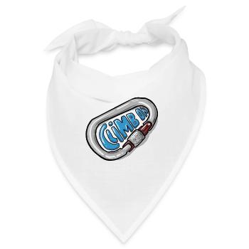 Climb On - Kletter Karabiner - Bandana - Weiß - Vorne