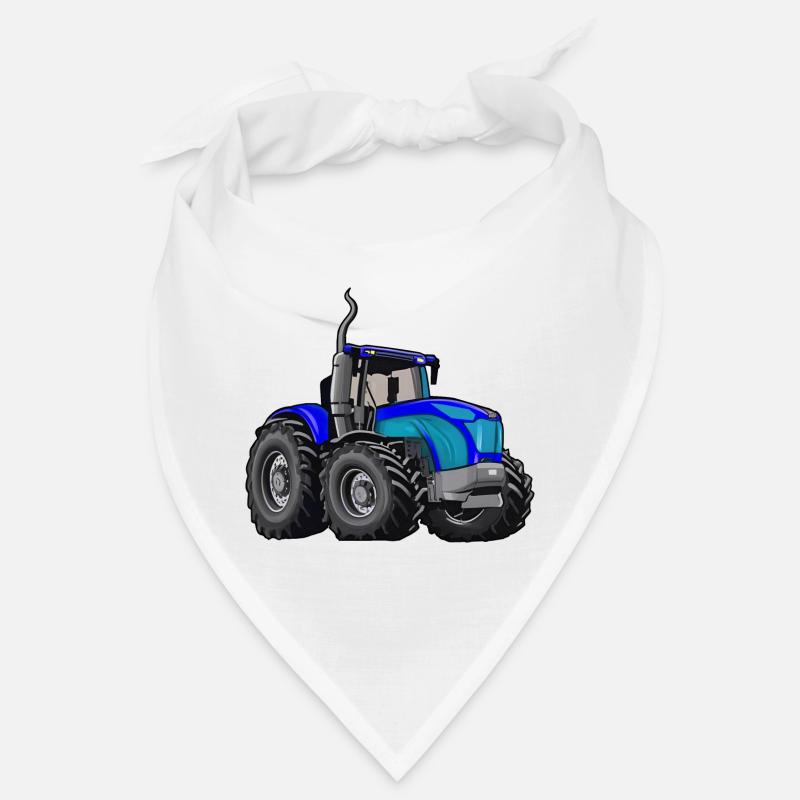 Trecker mit großen Reifen Bandana