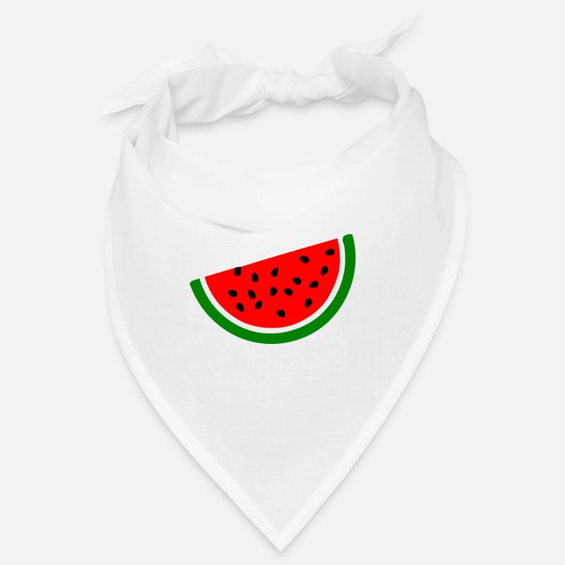 THIS IS NOT A WATERMELON - Bandana - Weiß
