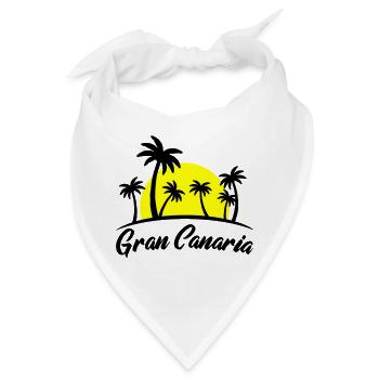 gran canaria - Bandana - Weiß - Vorne
