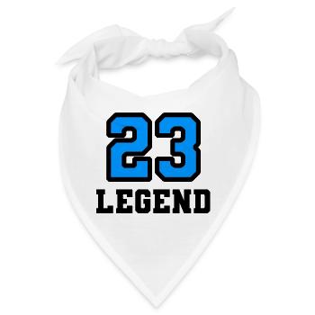 Legende 23 - Bandana - Weiß - Vorne