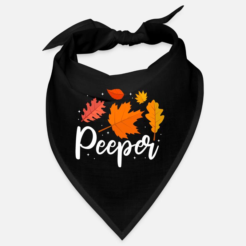 Peeper Fall Leaves Collecting Leaf Peeping Bandana
