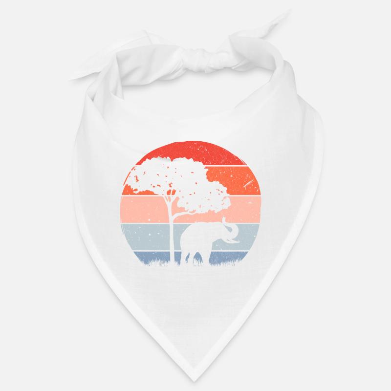 Éléphant Faune Bandana