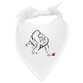 TAI OTOSHI - Bandana - Weiß - Vorne