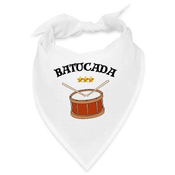 Batucada, Perkussion, Trommel - Bandana - Weiß - Vorne