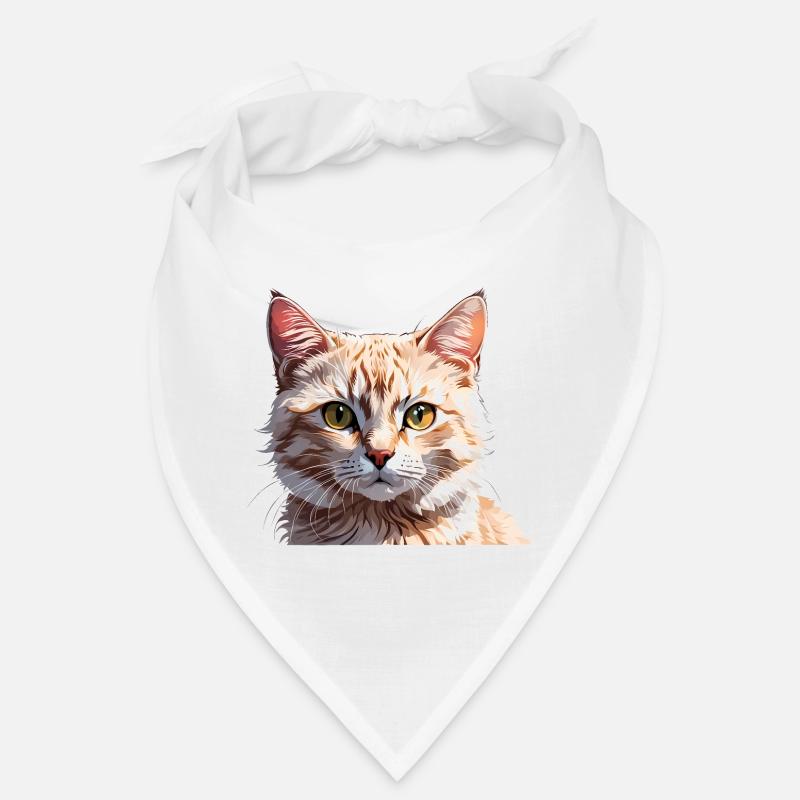 Cat Drawing Bandana