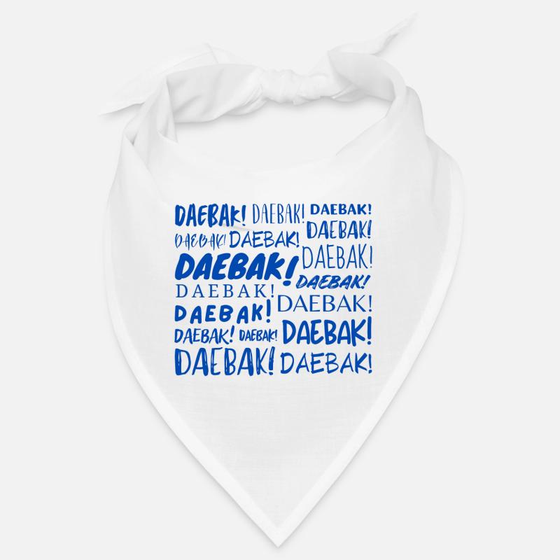 Daebak! - Bandana - white