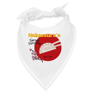 Famous Dumplings - Bandana - Weiß - Vorne