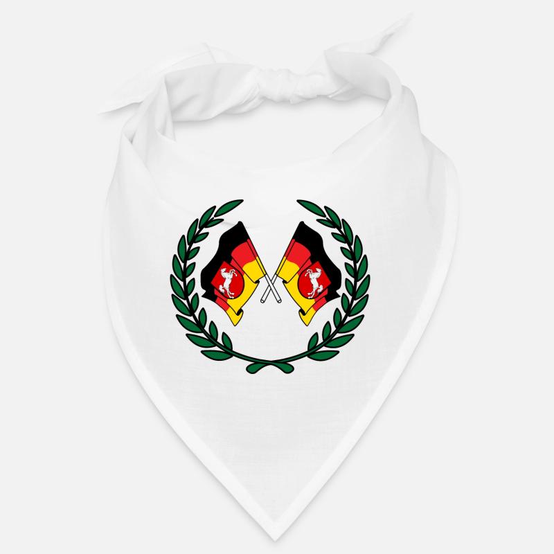 Flags Lower Saxony laurel wreath Bandana