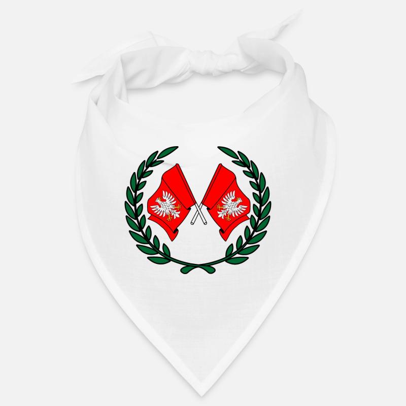 Flaggen Masowien Lorbeerkranz Bandana