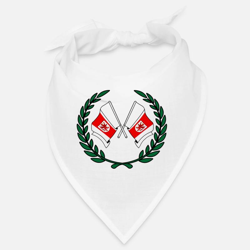 Flags West Pomeranian laurel wreath Bandana